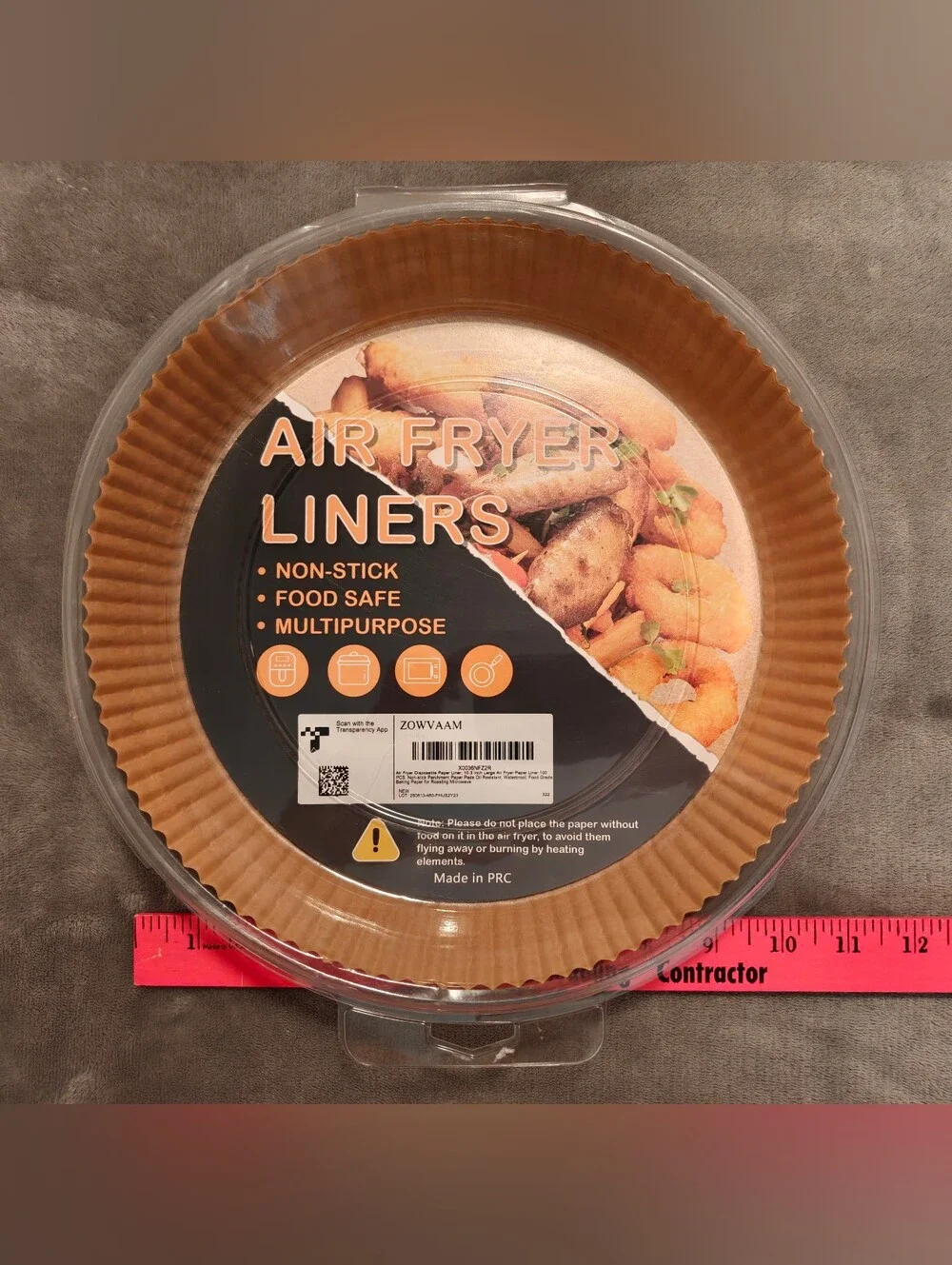 Air Fryer Liners, 100 Count - Non-Stick Multipurpose